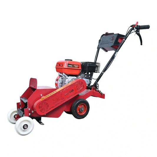 Balwaan Front Rotary FR-180 Inter Cultivator | 7 HP Petrol Engine | 8 Inch Working Width | 4 Stroke Belt Driven Power We