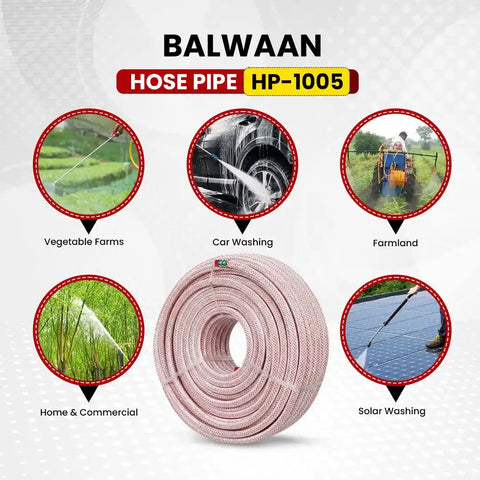 Balwaan HP-8505 Pressure Hose 50 Mtr by Balwaan | FarmingTools.in