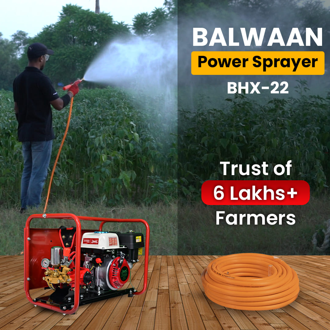 Balwaan BHX-22 HTP Sprayer with 80cc BX 80 Engine