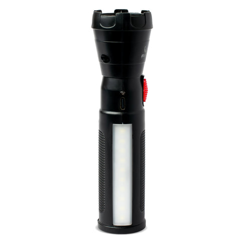 Balwaan Rechargeable BT-12 LED Search Light Torch | Type-C Charging, for Trekking, Agricultural, Outdoor Activities by Balwaan | FarmingTools.in