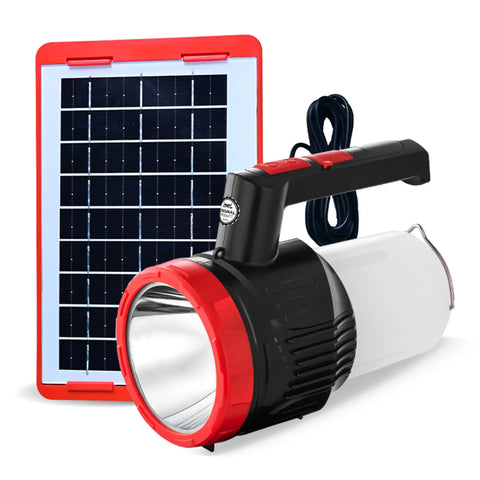 Balwaan Shakti BT-60s 2in1 Flashlight with Lantern and Solar | 5W LED Front Beam with Type-C Charging - Product Image 1