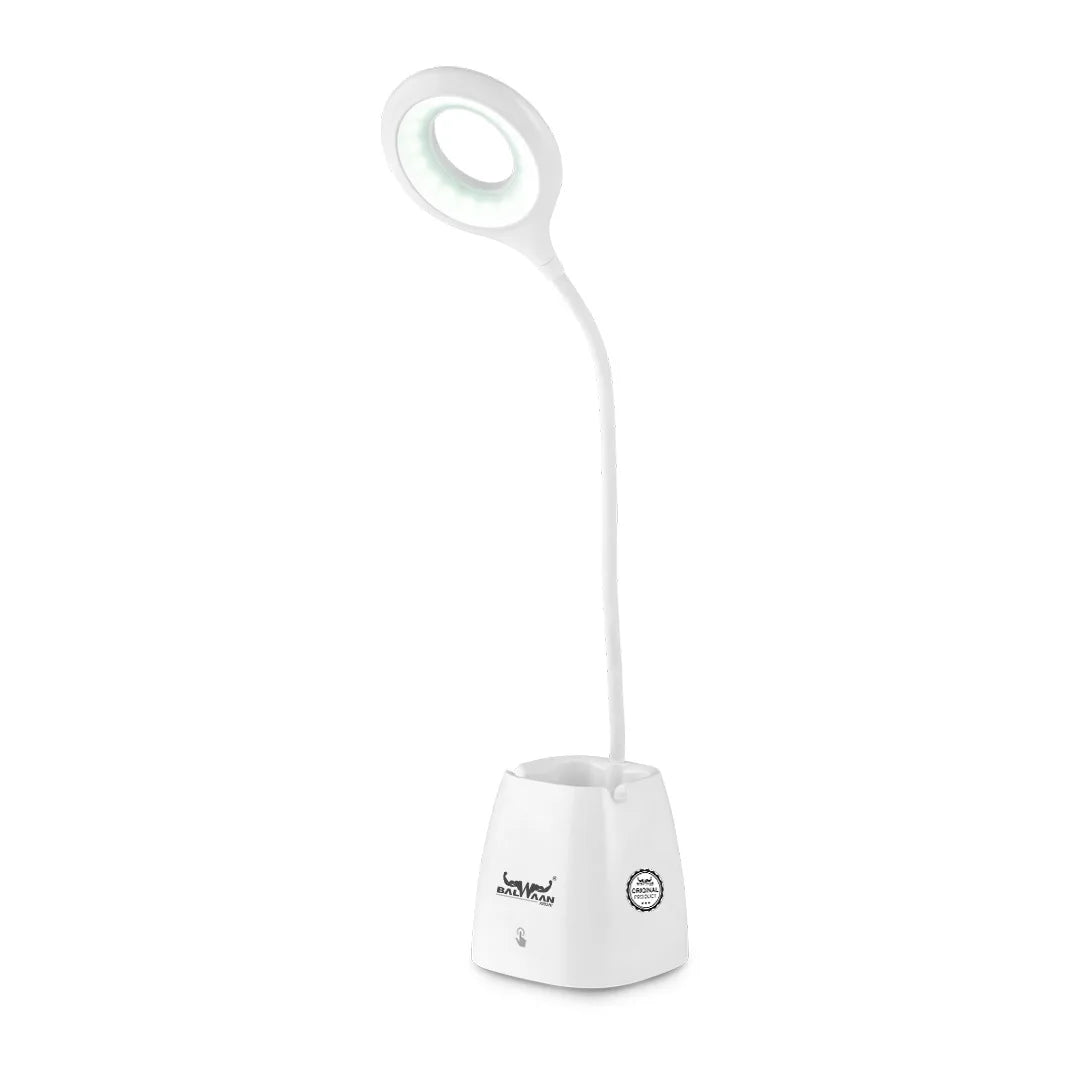 Balwaan Shakti Smart LED Table Lamp | TL-120 | Touch Control | Flexible Neck & 3 Light Modes