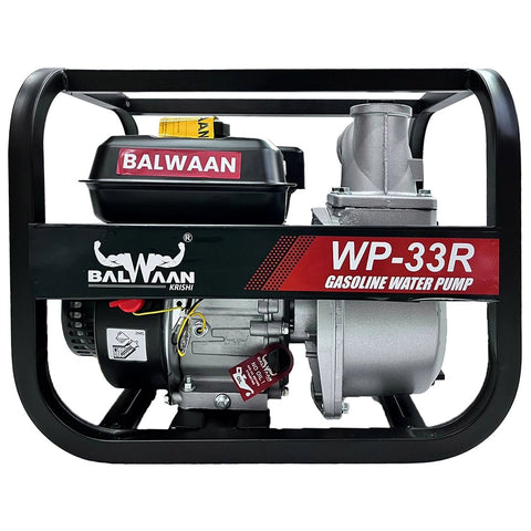 Balwaan WP-33R 7 HP Petrol Water Pump | 4-Stroke Engine, 1000–1200 L/min for Irrigation & Agriculture Use by Balwaan | FarmingTools.in