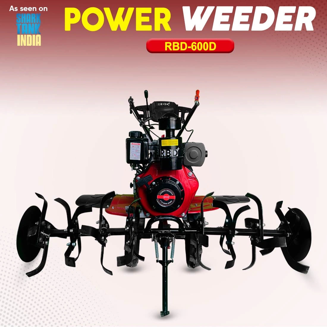 RBD 6HP Power Weeder Diesel - supplier gallery image 1