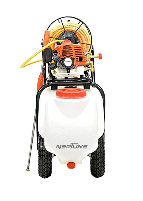 Neptune PS-50 Portable Trolley Power Sprayer | 2-Stroke 26CC Petrol Engine | 50L Tank | 0.7kW - supplier gallery image 2