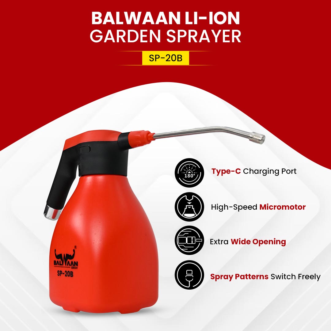Balwaan SP-20B Li-ion Battery Sprayer (2 Liters)