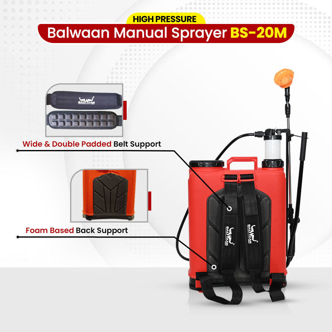 Balwaan BS-20M Manual Sprayer (20 Liters)