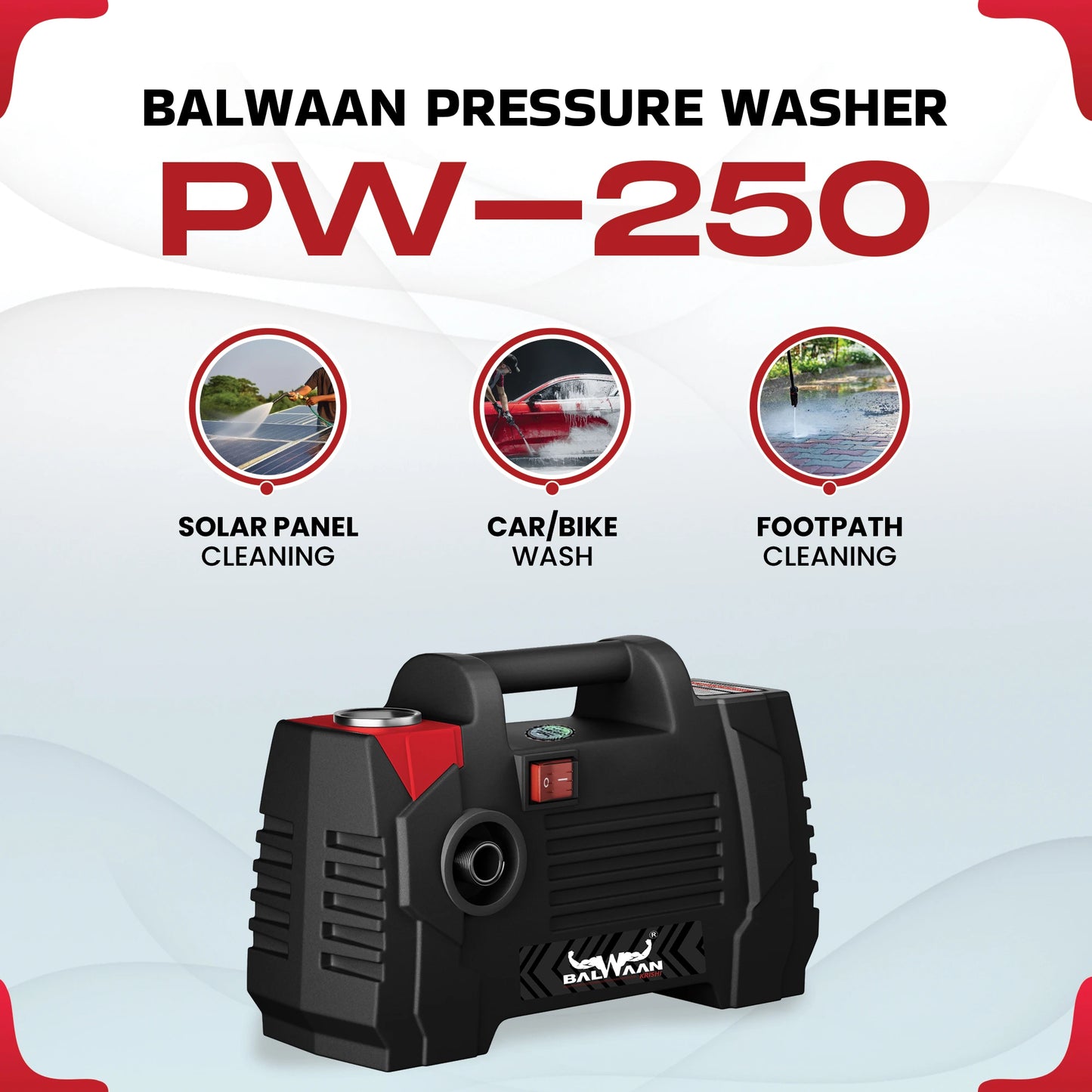 Balwaan Pressure washer (PW-250)
