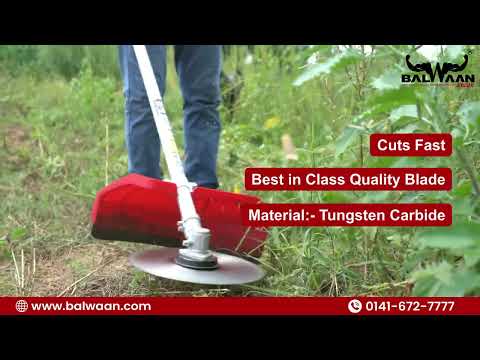 Balwaan Brush Cutter Blade 80T-25 - supplier product video