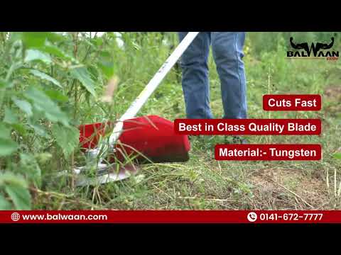 Balwaan Brush Cutter Blade 40T-15 - supplier product video
