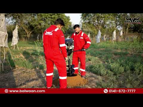 Balwaan 12 Inch Planter Double Spiral Auger Bit PT-12D - supplier product video