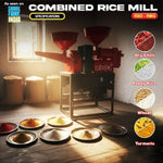 RBD Combined Rice Mill Machine — मिनी राइस मिल धान कुटाई मशीन - View 3