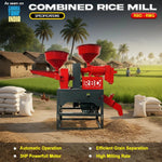 RBD Combined Rice Mill Machine — मिनी राइस मिल धान कुटाई मशीन - View 4