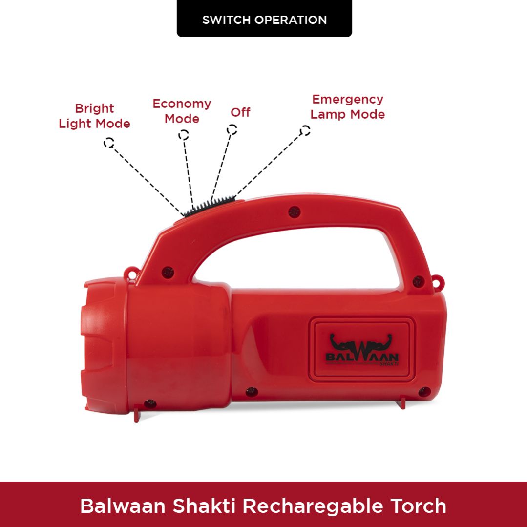 Balwaan Shakti Jugnoo Torch (BSJ-3W24)