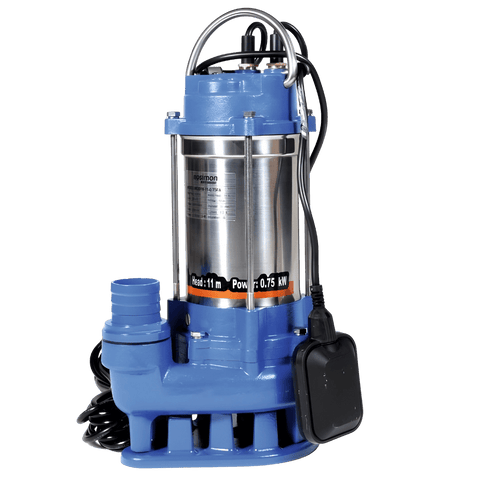 Royal Kissan WQD10-11-0.75A Submersible Sewage Water Pump 1HP by Royal Kissan | FarmingTools.in