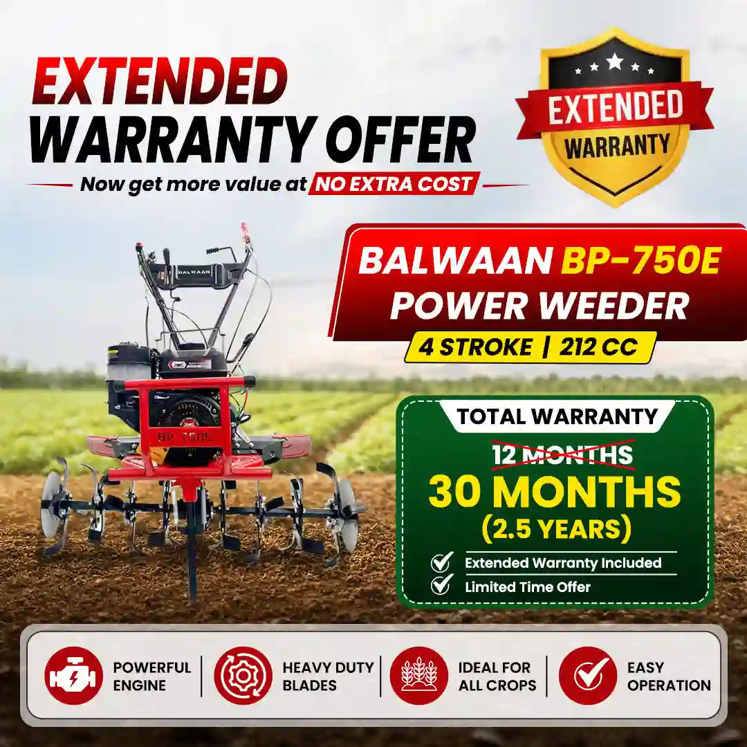Balwaan Black Cheetah Power Weeder | BP-750E